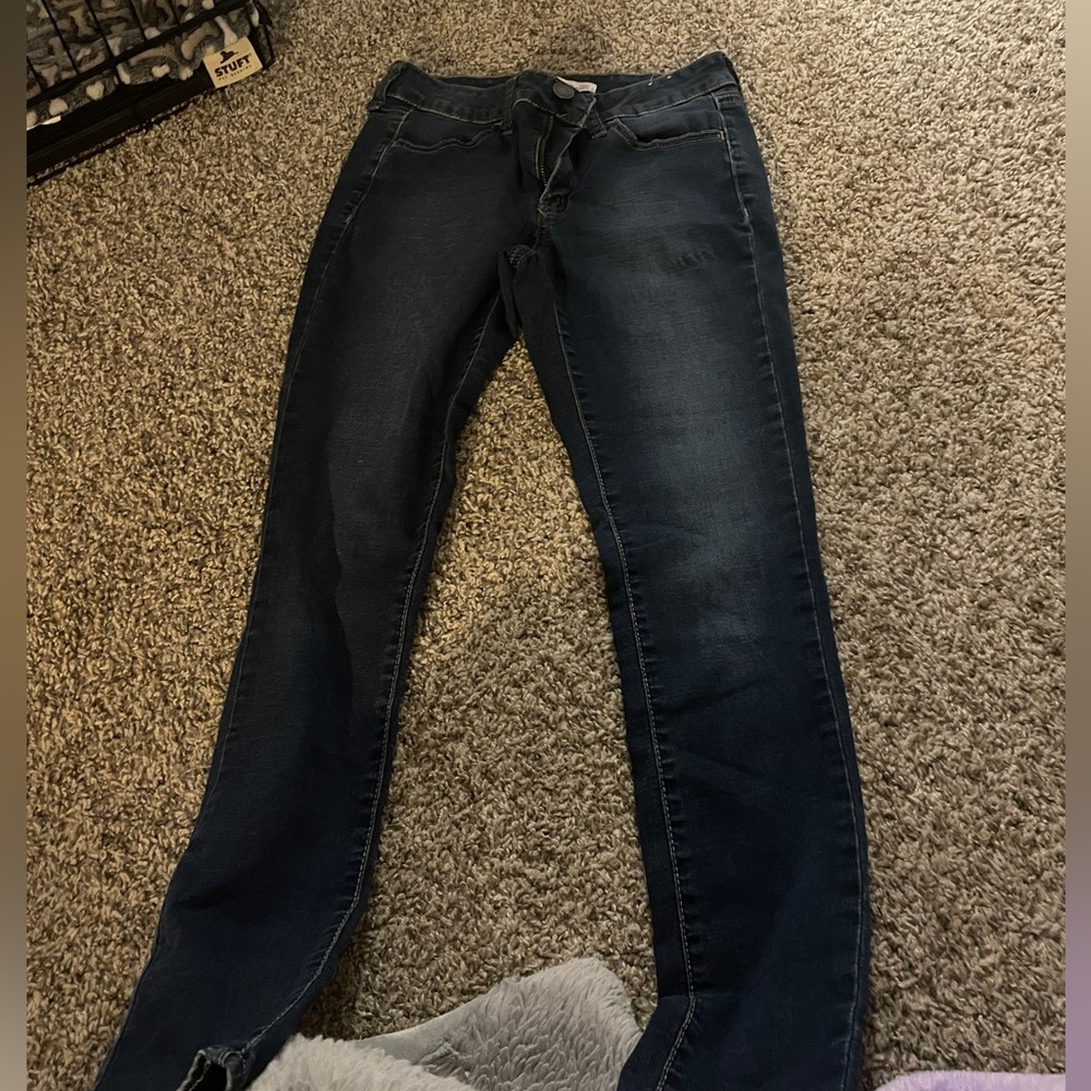 Small skinny Jeans, lovingly worn. Well taken care of.